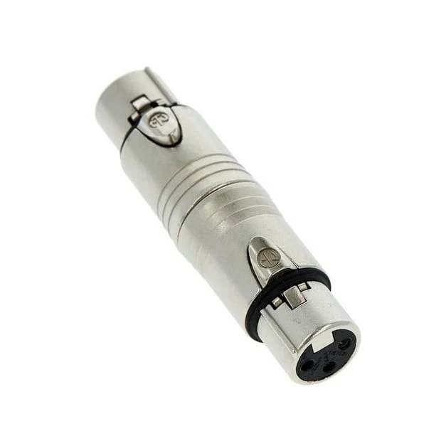 ADAM HALL NA3FF ADAPTADOR NEUTRIK XLR HEMBRA A XLR HEMBRA