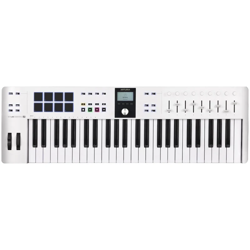 ARTURIA KEYLAB 49 ESSENTIAL MK3 WH TECLADO CONTROLADOR 49 TECLAS BLANCO
