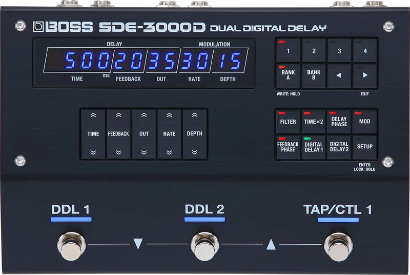 BOSS SDE3000D PEDAL DELAY DIGITAL.