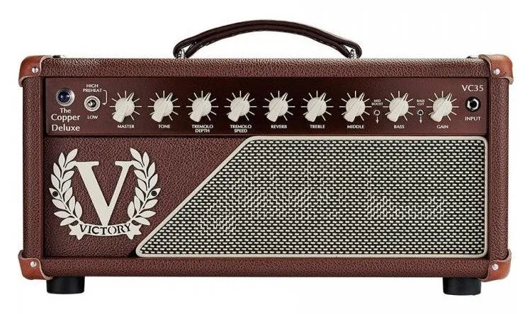 VICTORY AMPS VC35H DELUXE HEAD THE COPPER AMPLIFICADOR CABEZAL GUITARRA