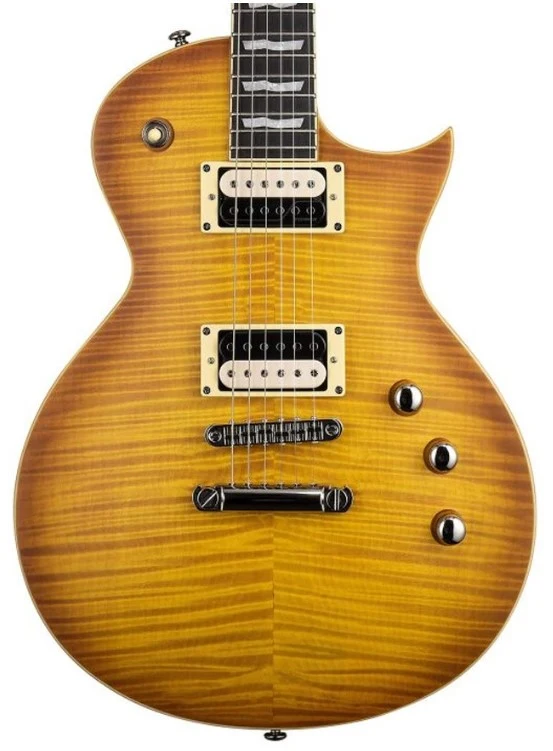 ESP LTD EC1000T FM HBS GUITARRA ELECTRICA HONEY BURST SATIN