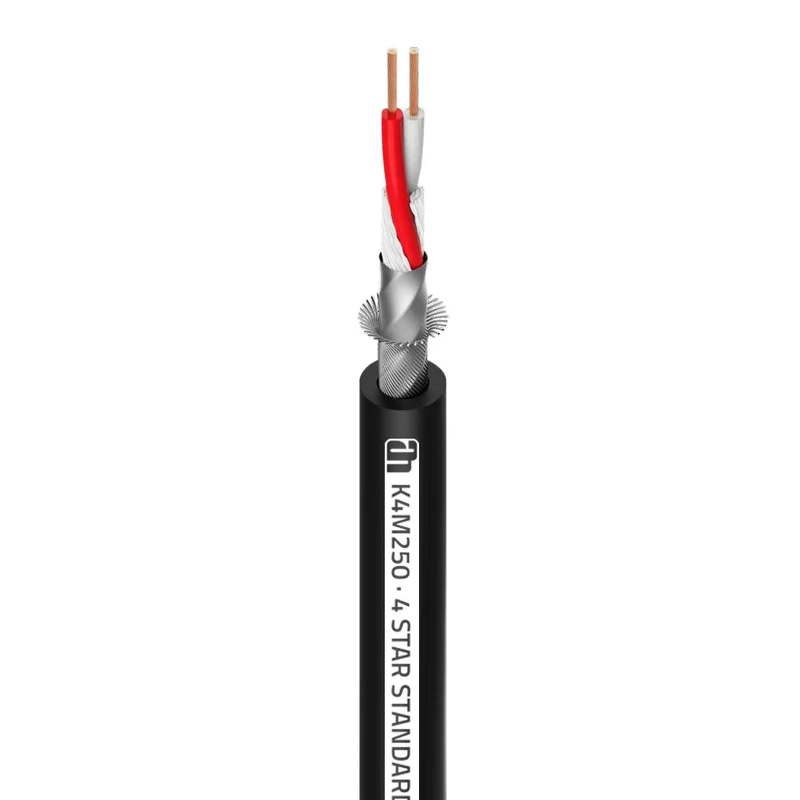 ADAM HALL K4M250 CABLE MICROFONO NEGRO. UN METRO