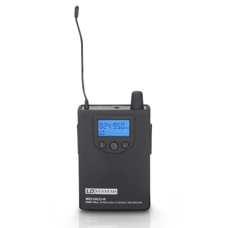 LD SYSTEMS MEI 100 G2 BPR RECEPTOR PARA SISTEMA DE MONITORAJE INEAR LDMEI100G2