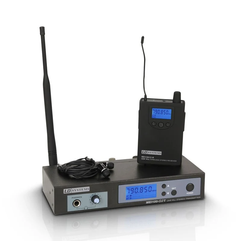 LD SYSTEMS MEI 100 G2 SISTEMA DE MONITORAJE INALAMBRICO IN-EAR
