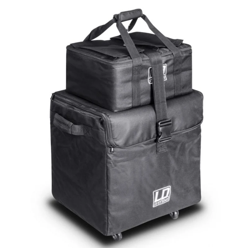 LD SYSTEMS DAVE8SET1 FUNDA DE TRANSPORTE CON RUEDAS PARA SISTEMAS DAVE8