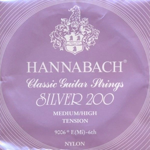 HANNABACH 9006MHT 6ª CUERDA GUITARRA ESPAÑOLA