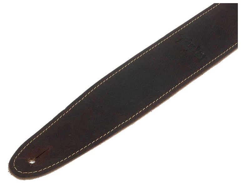 TAYLOR TL250-05 REF4101-25 LEATHER SUEDE BACK CORREA GUITARRA CHOCOLATE BROWN