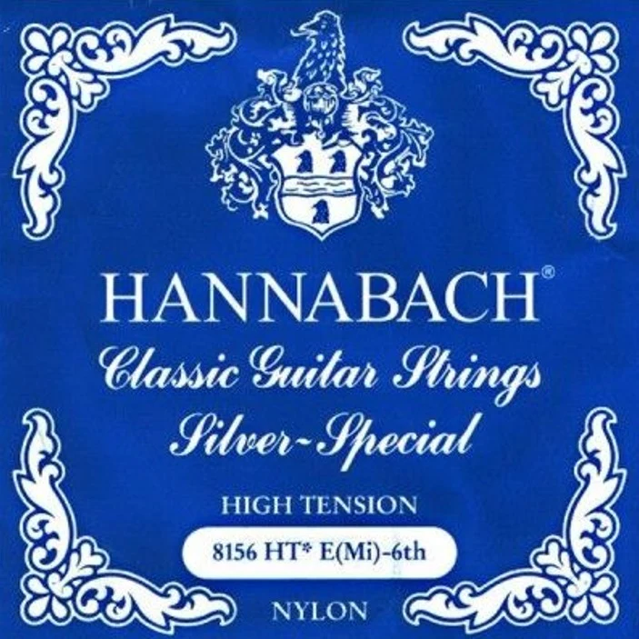 HANNABACH 8156HT AZUL 6ª CUERDA GUITARRA ESPAÑOLA