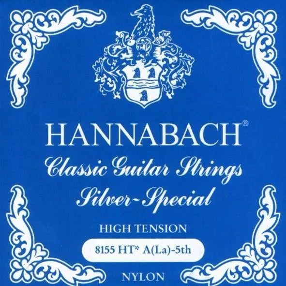 HANNABACH 8155HT AZUL 5ª CUERDA GUITARRA ESPAÑOLA