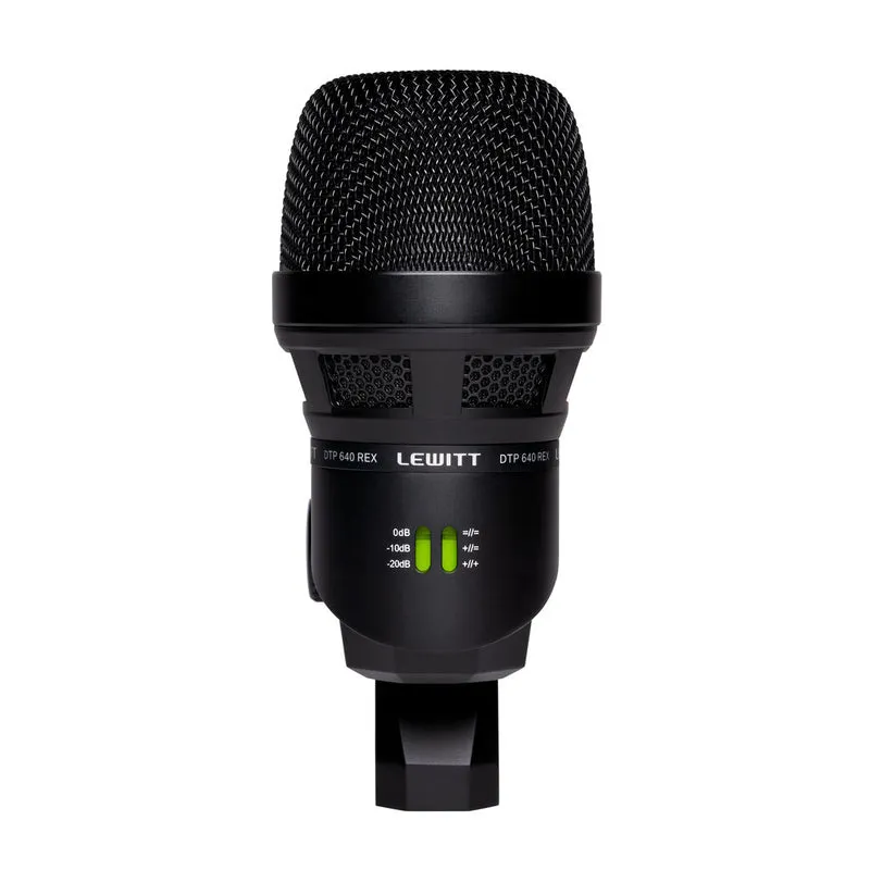 LEWITT DTP640 REX MICROFONO DOS CAPSULAS BATERIA