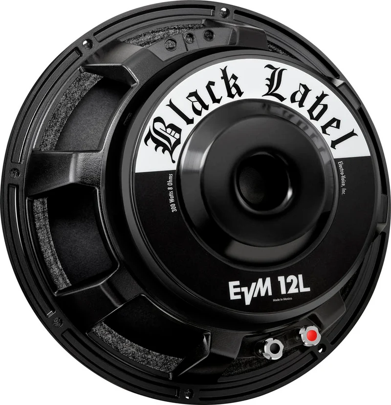 ELECTRO VOICE EVM-12L BLACK LABEL ZAKK WILDE ALTAVOZ GUITARRA 12 PULGADAS 8 OHMIOS