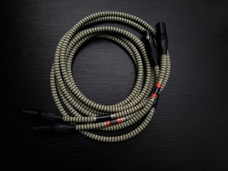 Silver Omega par de cables XLR - Handcraft