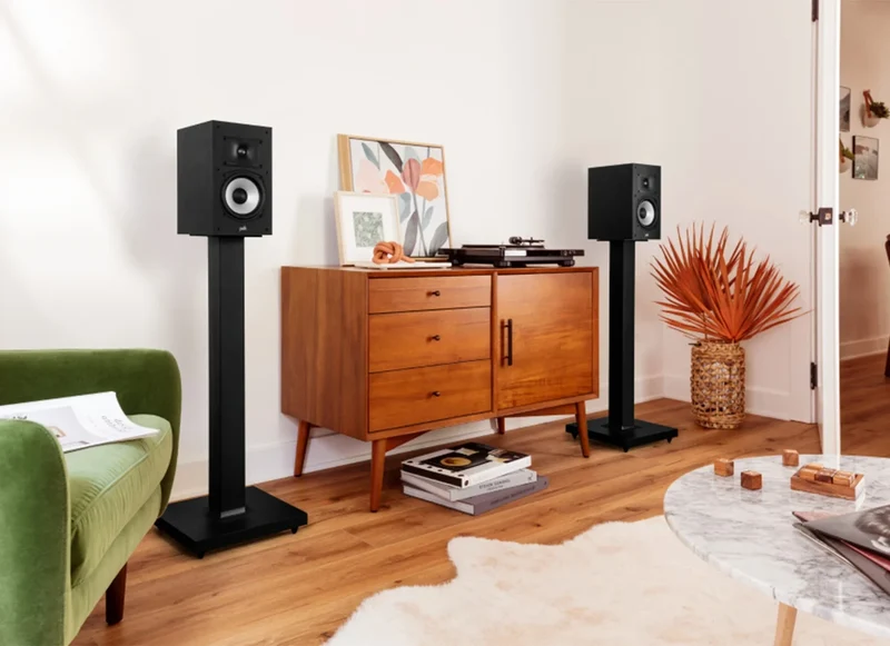 Polk Monitor XT15 (par) | Bocinas de repisa compactas Hi-Res | Sonido claro, graves limpios y gran entrada a Monitor XT | JMI Audio