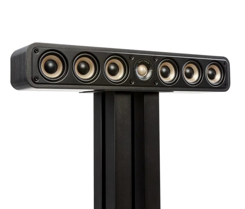 Polk Signature Elite ES35 | Canal central delgado premium | Diálogos claros, formato slim y cine en casa mejor resuelto | JMI Audio