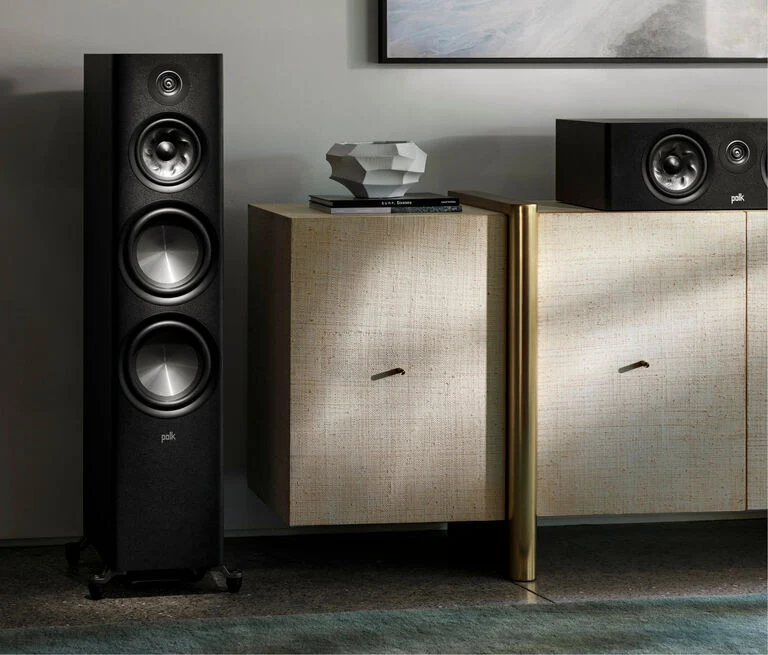 Polk Reserve R700 (par) | Bocinas de torre premium grandes | Graves profundos, detalle audiófilo y base seria para estéreo o cine en casa | JMI Audio