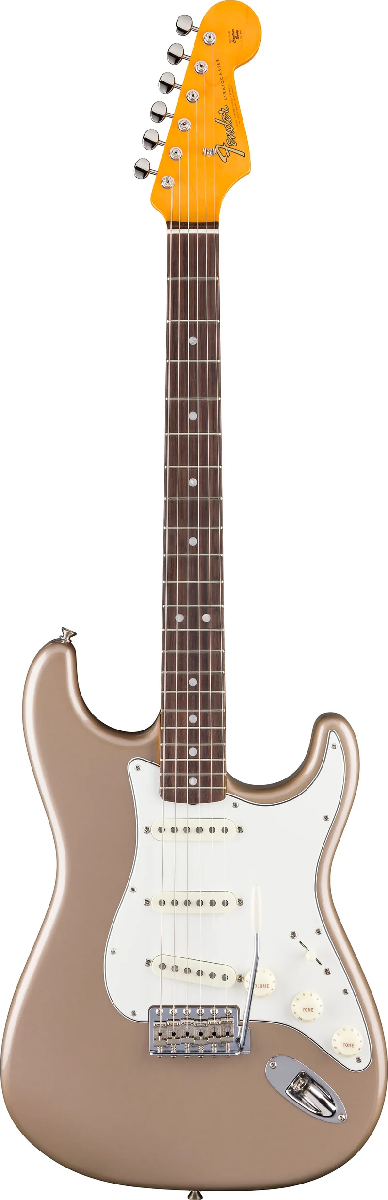FENDER AMERICAN VINTAGE II 1965 STRATOCASTER RW GUITARRA ELECTRICA SHORELINE GOLD