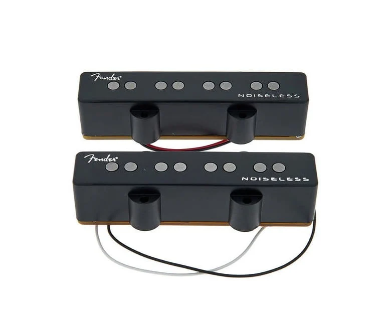 FENDER 0992262000 GEN4 NOISELESS JAZZ BASS PICKUPS SET PASTILLAS BAJO