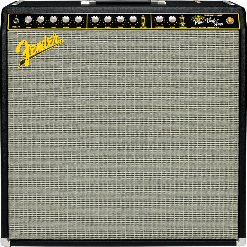 FENDER PANO VERB JACK WHITE AMPLIFICADOR GUITARRA