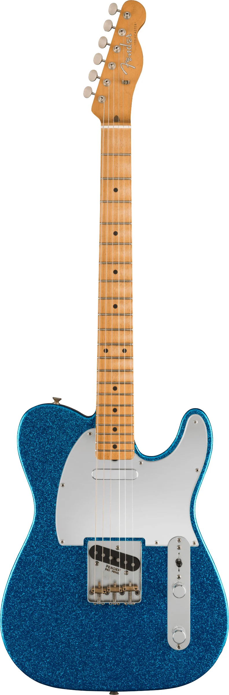 FENDER J MASCIS TELECASTER MN GUITARRA ELECTRICA BOTTLE ROCKET BLUE FLAKE