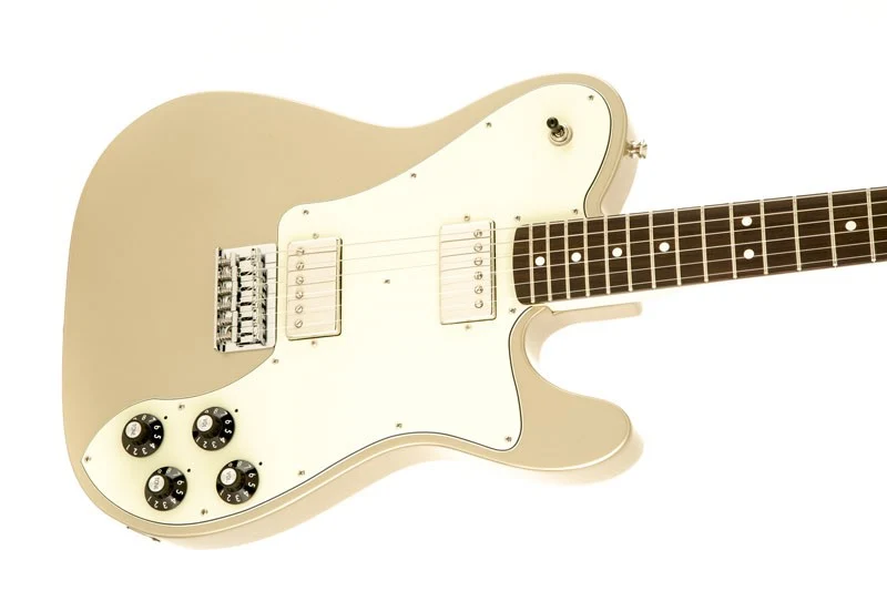 FENDER CHRIS SHIFLETT TELECASTER DELUXE RW GUITARRA ELECTRICA SHORELINE GOLD