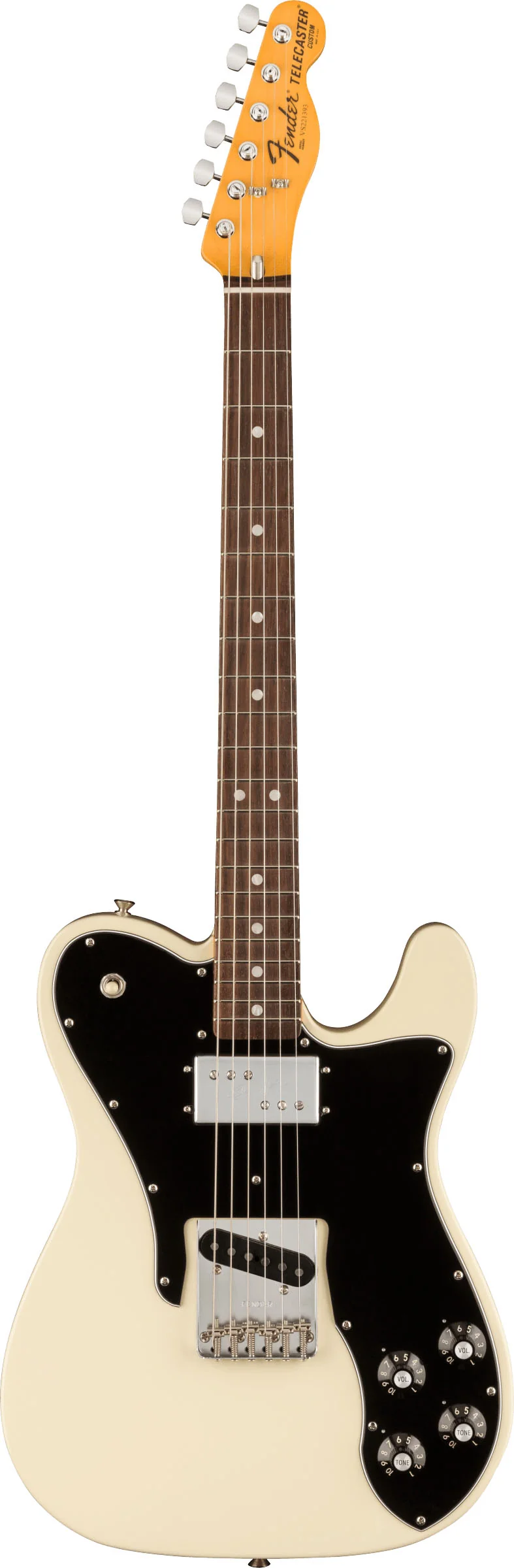 FENDER AMERICAN VINTAGE II 1977 TELECASTER CUSTOM RW GUITARRA ELECTRICA OLYMPIC WHITE