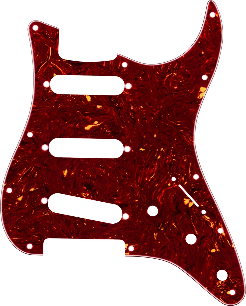 FENDER 7725338049 LANDAU COMA STRATOCASTER SSS GOLPEADOR GUITARRA BROWN SHELL