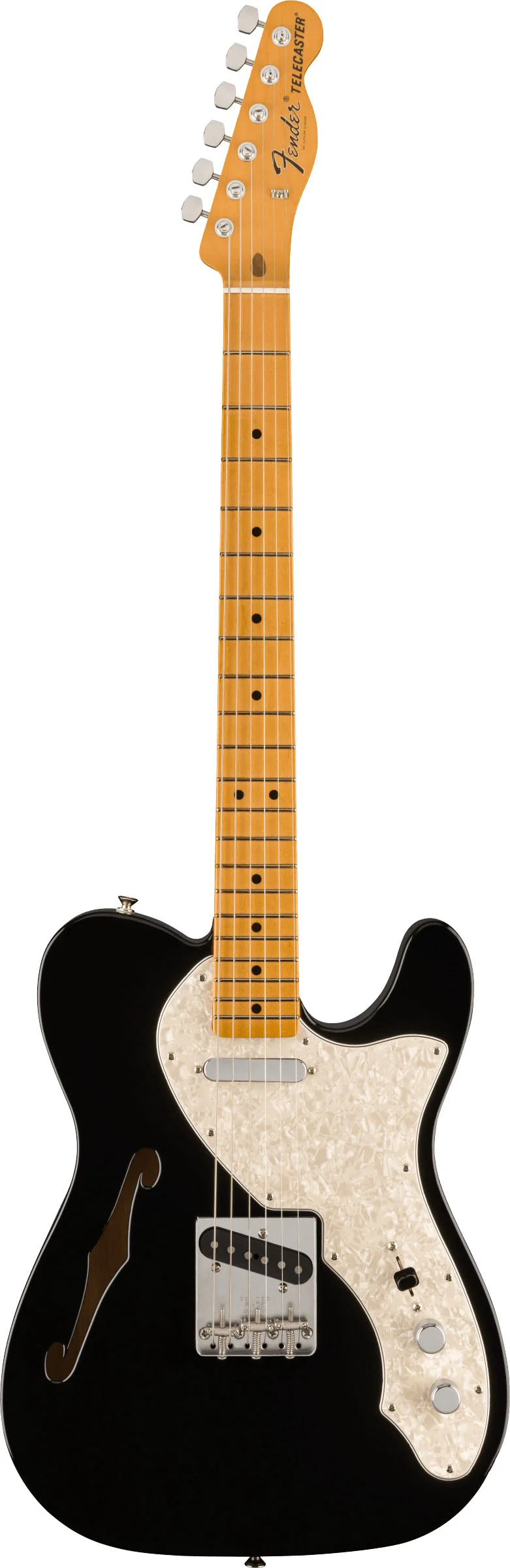 FENDER VINTERA II 60S TELECASTER THINLINE MN GUITARRA ELECTRICA BLACK