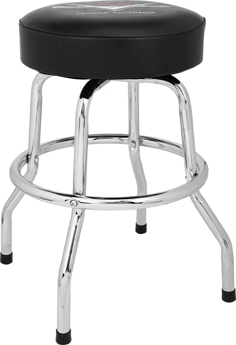 FENDER 9192022005 CUSTOM SHOP CHEVRON LOGO BARSTOOL TABURETE 24 PULGADAS