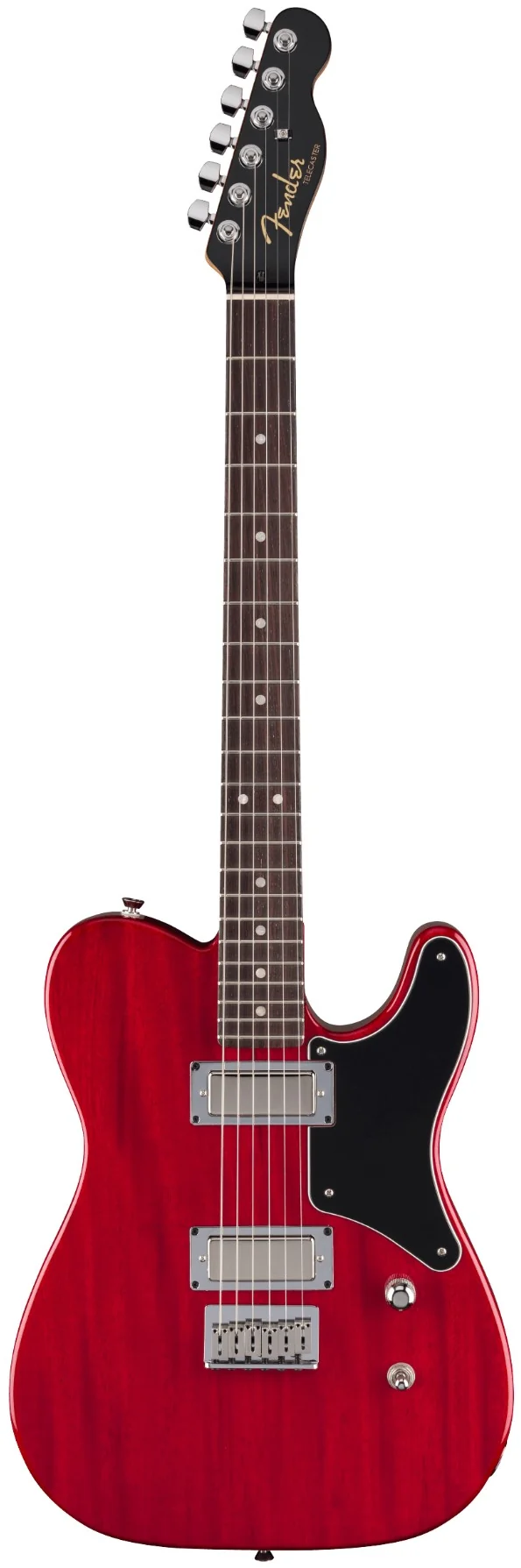 FENDER AMERICAN PROFESSIONAL II TELECASTER CABRONITA RW GUITARRA ELECTRICA CRIMSON TRANSPARENT