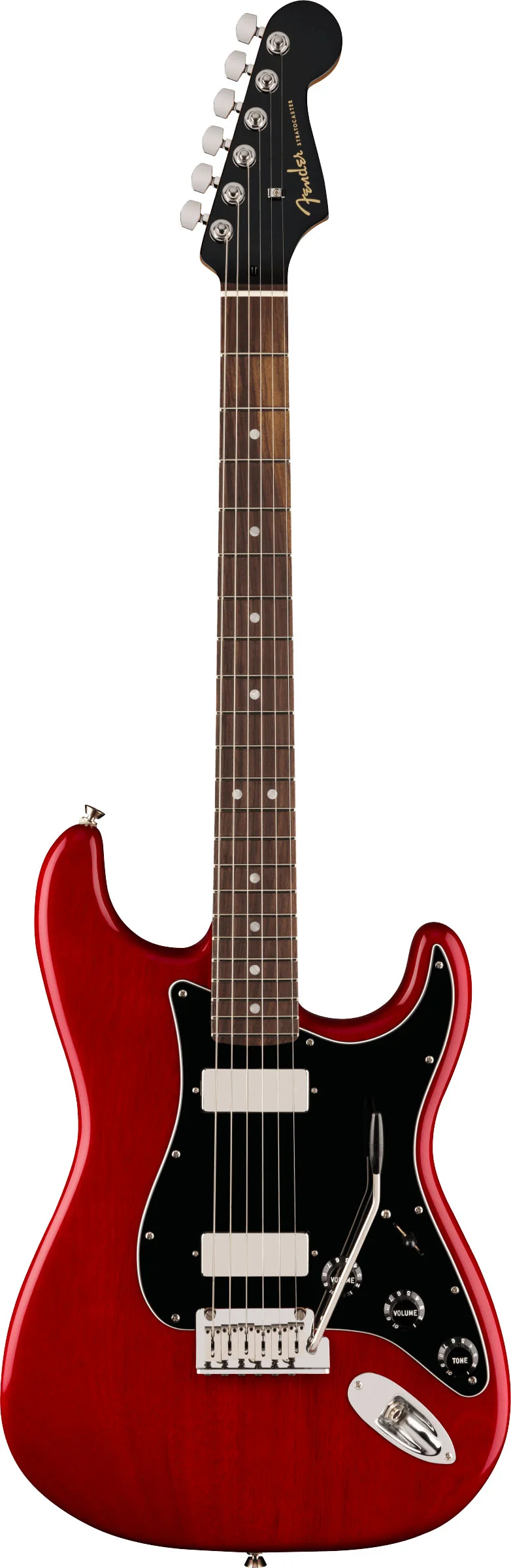 FENDER AMERICAN PROFESSIONAL II STRATOCASTER MAH HH RW GUITARRA ELECTRICA CRIMSON TRANSPARENT