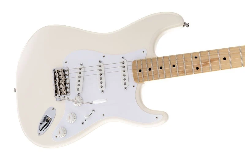 FENDER JIMMIE VAUGHAN TEX MEX STRATOCASTER MN GUITARRA ELECTRICA OLYMPIC WHITE