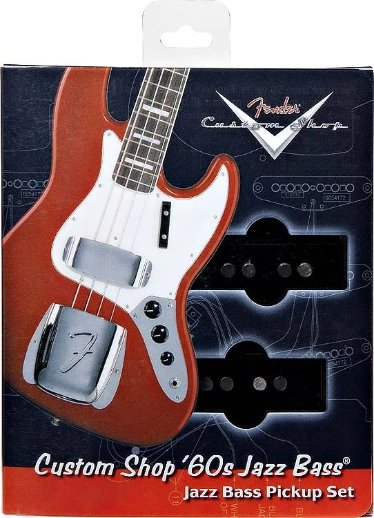 FENDER 0992101000 CUSTOM SHOP 60S JAZZ BASS PICKUPS SET (2)