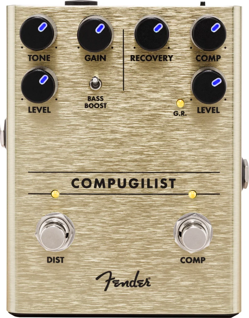 FENDER COMPUGILIST PEDAL COMPRESOR DISTORSION
