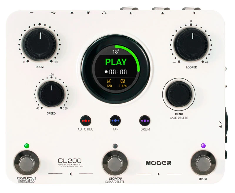 MOOER GL200 PEDALERA LOOPER