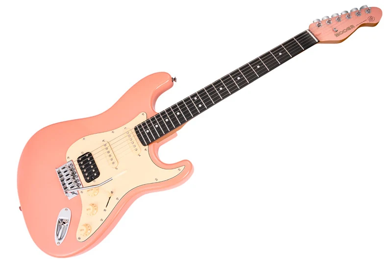 MOOER MSC10 ELITE FL GUITARRA ELECTRICA FLAMINGO
