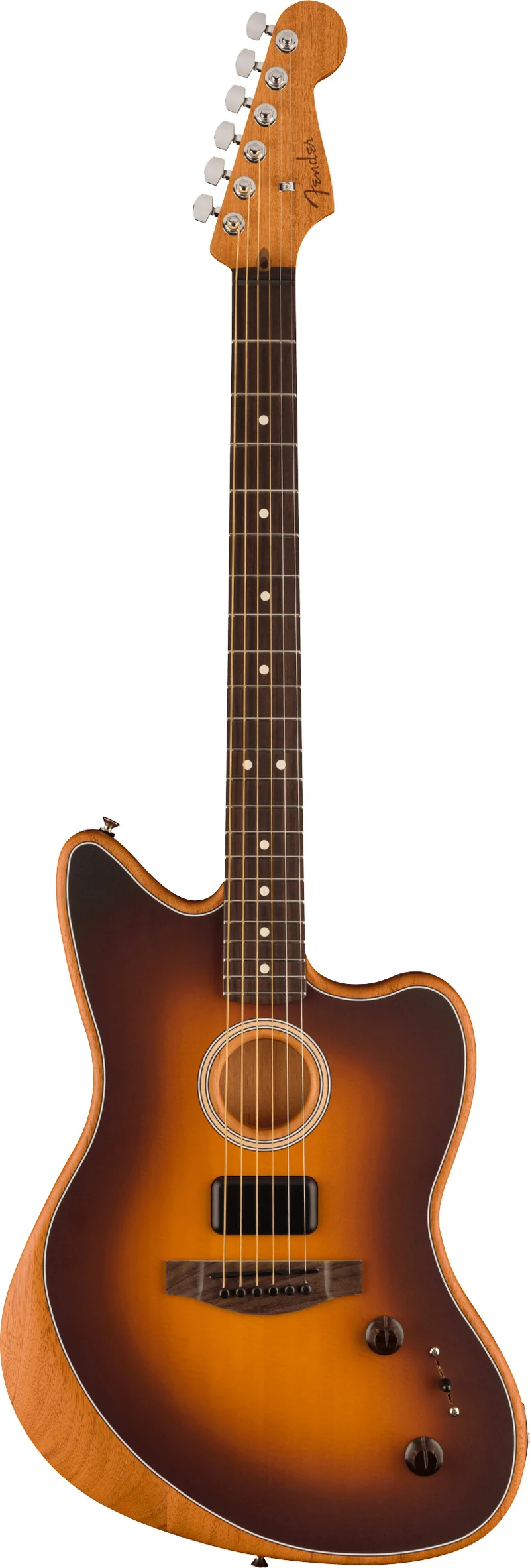 FENDER ACOUSTASONIC PLAYER JAZZMASTER RW GUITARRA ELECTROACUSTICA 2 COLORES SUNBURST