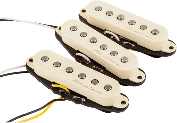 FENDER 0992115000 VINTAGE NOISELESS STRATOCASTER PICKUPS SET PASTILLAS GUITARRA