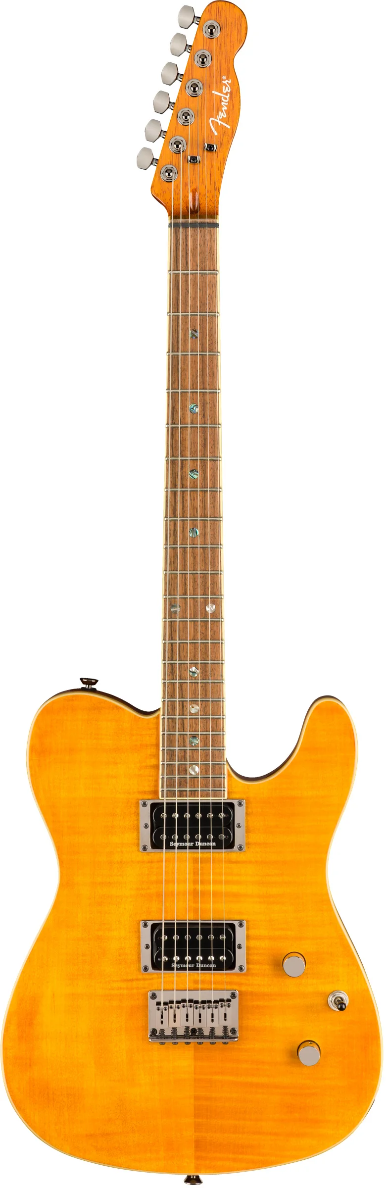 FENDER SPECIAL EDITION CUSTOM TELECASTER FMT HH IL GUITARRA ELECTRICA AMBER