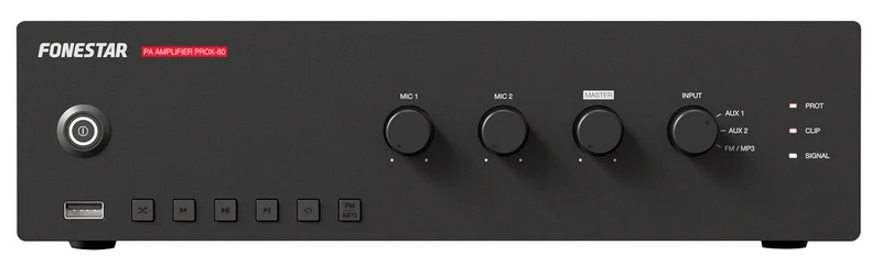 FONESTAR PROX-60 AMPLIFICADOR DE MEGAFONIA MONOZONA