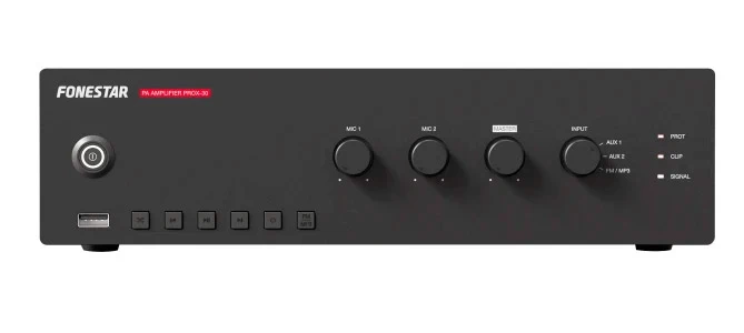 FONESTAR PROX-30 AMPLIFICADOR DE MEGAFONIA MONOZONA