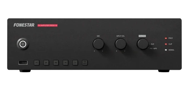FONESTAR PROX-15 AMPLIFICADOR DE MEGAFONIA MONOZONA