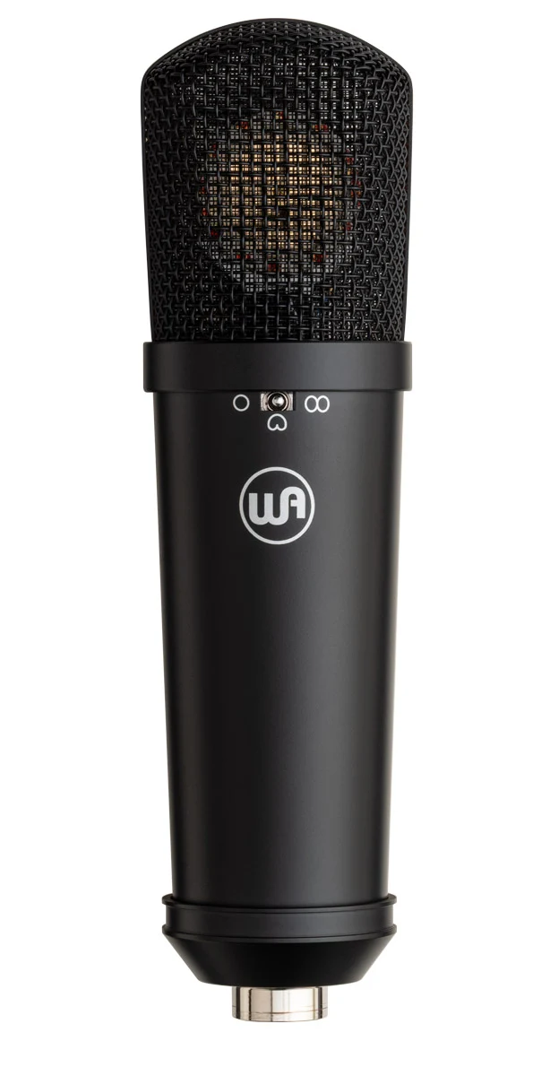 WARM AUDIO WA-87JR BLK MICROFONO DE CONDENSADOR TRIPLE PATRON POLAR NEGRO