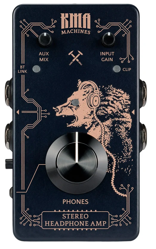 KMA MACHINES STEREO HEADPHONE AMP AMPLIFICADOR AURICULARES