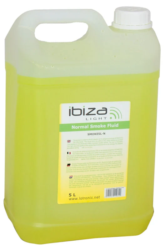 IBIZA SOUND SMOKE5L-N LIQUIDO DE HUMO DENSIDAD NORMAL 5 LITROS