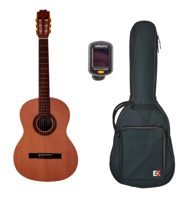 ARANJUEZ -PACK- PRINCIPIANTE GUITARRA ESPAÑOLA C320 A3 T106 + FUNDA Y AFINADOR