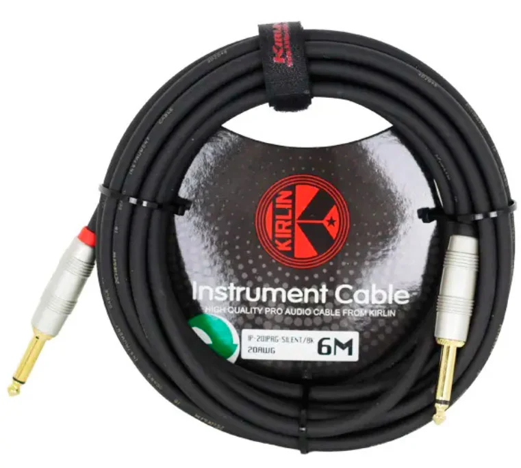 AUVISA IP201PRG SILENT 6M CABLE INSTRUMENTO JACK 6 METROS