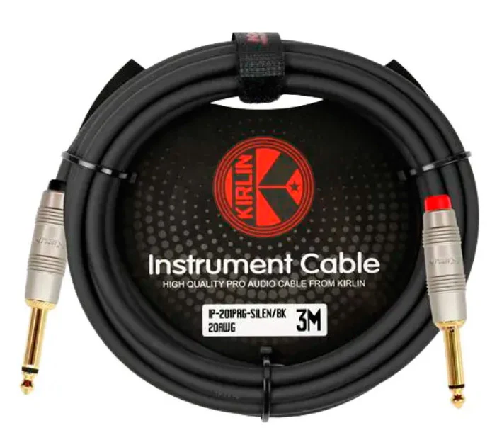 AUVISA IP201PRG SILENT 3M CABLE INSTRUMENTO JACK 3 METROS