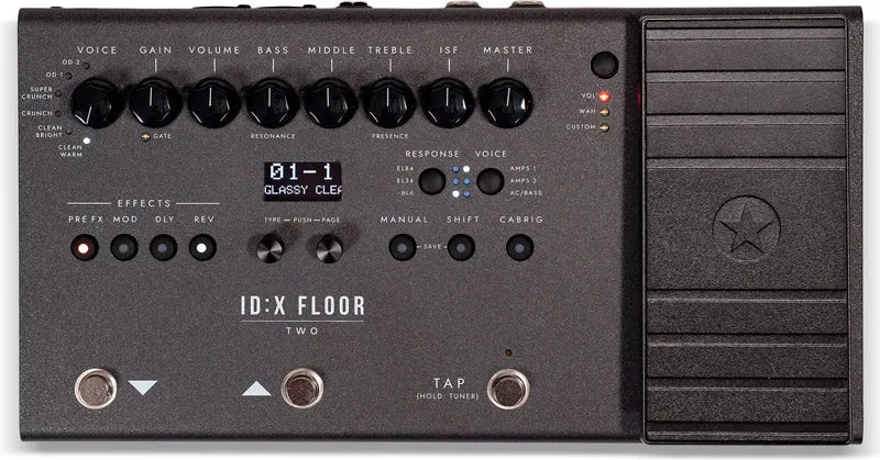 BLACKSTAR IDX FLOOR TWO PEDALERA MULTIEFECTOS GUITARRA