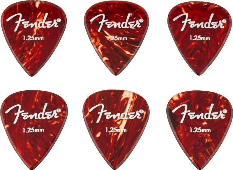 FENDER 1986351001 AERO ACRYLIC PACK 6 PUAS 1.25MM