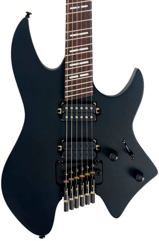 SIRE X6 6 HEADLESS BLKS LARRY CARLTON GUITARRA ELECTRICA BLACK SATIN